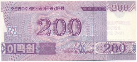 Észak-Korea 2018. 200W "A KNDK megalapításának 70. évfordulója" emlék bankjegy T:UNC North...