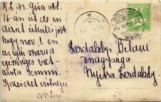 1914 Ipolyság, Sahy; katonai kórház, Vöröskeresztes nővérek és katonák / WWI K.u.K. military hospita...