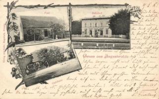 Szczecin-Wielgowo land office post office and railway station (EB)