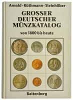 Dr. Paul Arnold - Dr. Harald Küthmann - Dr. Dirk Steinhilber: Grosser deutscher Münzkatalog - von 1800 bis heute (Nagy német érmekatalógus - 1800-tól napjainkig). Battenberg Verlag, Augsburg, 1990. Tizedik kiadás. Nagyon jó állapotban.