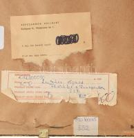 Lukács Ágnes (1920-2016): Feszület a Dunaparton. Akvarell, papír. Jelezve jobbra lent. Dekoratív, üv...