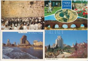 34 db MODERN izraeli képeslap / 34 modern Israeli postcards