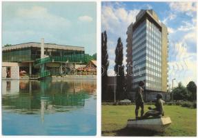 DEBRECEN - 34 db MODERN magyar képeslap