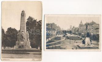 Debrecen - 10 db régi képeslap vegyes minőségben