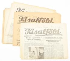 1962-1963 Kisalföld, a Magyar Szocialista Munkáspárt és a Megyei Tanács lapja 11 db száma, vegyes állapotban