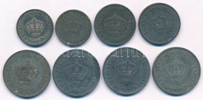 Románia 1941. 2L Zn (2db) + 1942. 5L Zn (2db) + 1942. 20L Zn + 1943. 20L Zn (3db) T:XF-F
Romania 19...