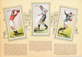 cca 1930 Radio Celebrities and Hints on Association Football. cigarettakép gyűjtőmappa