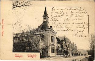 1903 Pöstyén, Pistyan, Piestany; Király sor, villa. Lampl Gyula kiadása / Königs-Zeile / street view, villa (EK)