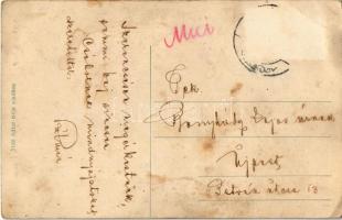 Berettyóújfalu, Árpád király korabeli csonkatorony. Adler Béla kiadása (fl)