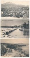 5 db régi svájci képeslap vegyes minőségben / 5 pre-1945 Swiss postcards in mixed quality