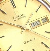 Omega Genéve automatic cal 1022 naptár funkcióval. Férfi karóra, automata szerkezettel, acél tokkal,...