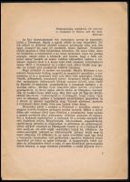 Málnási Bartók György: Bánffy Miklós természetlátása. Különlenyomat. Kolozsvár, 1943., (Minerva-ny.)...