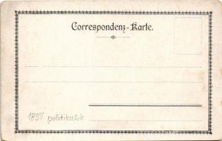 1897 Die Führer der geeinigten deutschen Opposition: Deutsche Volkspartei, Deutsche Sportschrittspar...