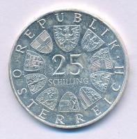 Ausztria 1971. 25Sch Ag "200 éves a Bécsi Tőzsde" T:XF Austria 1971. 25 Schilling Ag "...