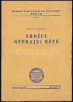 Kovács Alajos: Erdély néprajzi képe. Magyar Nemzetbiológiai Intézet könyvei 3. sz. Bp., 1940. EPOL, 36 p. Kiadói papírkötés.