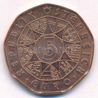 Ausztria 2014. 5E Cu "Sarkvidéki expedíció" forgalomba nem került emlékkiadás T:AU
Austri...