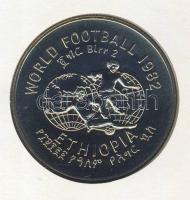 Etiópia 1974. 2B "Labdarúgó VB" érmés, bélyeges borítékon T:1 Ismertetővel!