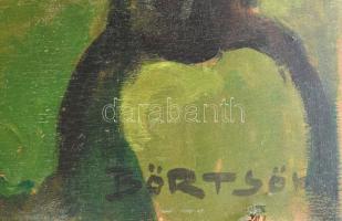 Börtsök jelzéssel: Napraforgók. Olaj, falemez. 70x70 cm