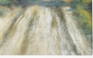 Sztelek Norbert (1884-1956): Nagysomkúti kőkereszt.
 Pasztell, papír, jelezve balra lent, 29 x 29 c...