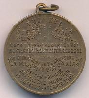 1901. "Emlékül Ő Felsége a Király jelenléte alkalmából a nagy tüzér-gyakorlatnál Magyarország s...