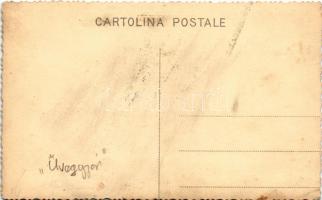 Üveggyári munkások, üvegfúvók / glass factory interior, glass blowers. photo (fl)