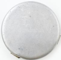 Magyar katonai csajka és kanálgép, csajka: d: 12 cm, m: 5 cm, kanálgép: h: 15 cm