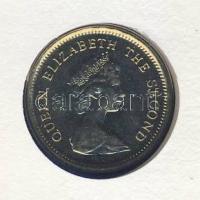 Tuvalu 1985. 5c érmés, bélyeges borítékon T:1 Ismertetővel!