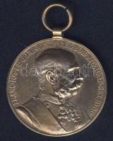 1898. "Signum Memoriae" Br katonai érdemérem szalag nélkül T:2/3 ü.