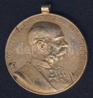 1898. "Signum Memoriae" Br katonai érdemérem szalag nélkül T:3 ph.