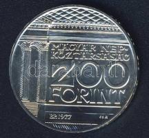 1977. 200Ft Ag "Magyar Nemzeti Múzeum" T:BU