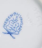 Herend Viktória mintás gyertyatartó. Jelzett, hibátlan, m: 4,5 cm