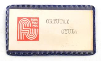 Ortutay Gyula (1910-1978) néprajztudós, politikus kitűzője