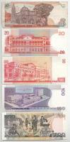 Fülöp-szigetek 1995-1998. 10P-500P (5xklf) T:VF,F közte szép papír
Philippines 1995-1998. 10 Pesos ...