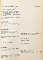 1959 Darvas József: Tűzvirág. Forgatókönyv. Bp., 1959, Hunnia Filmstudió, (1)+VI+145 p. Egészvászon-...