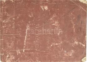 1826 Betűminták dr. Sigray Felícia (1814-1857) aláírásával, 11p