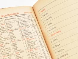 Borászati zsebnaptár az 1910. évre. Szerk. és kiadja Dr. Drucker Jenő. XI. évfolyam. Bp., 1909, &quo...