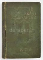 Borászati zsebnaptár az 1910. évre. Szerk. és kiadja Dr. Drucker Jenő. XI. évfolyam. Bp., 1909, &quo...