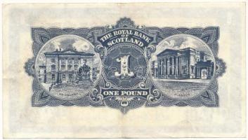Skócia 1959. 1P "The Royal Bank of Scotland, W.R. Ballantyne" T:F szép papír
Scotland 195...