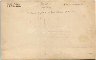 1917 Smederevo, Semendria, Szendrő; osztrák-magyar katonák segítenek a háziállatok ellátásában / WWI...