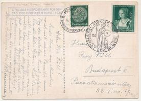 1939 Tag der Deutschen Kunst, München / German Art Exhibition, NSDAP German Nazi Party propaganda, s...