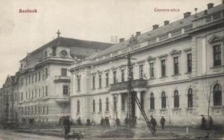 Szolnok Gorove utca a Királyi Törvényház épülete