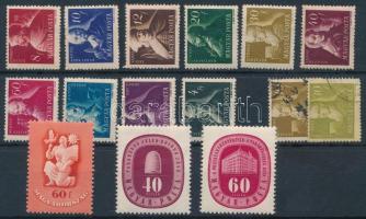 1947 Kis tétel stecklapon, közte színeltérés