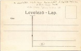Budapest V. Eötvös tér (ezt az épületet 1909-ben lebontották és 1913-ban a helyén épült a Ritz-Duna ...