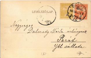 1905 Budapest V. Városház tér, Szapáry ház, Váci utca (EK)