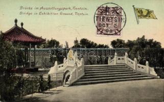 Tianjin bridge in exhibition ground