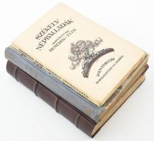 Benedek Elek műveinek 3 kötete:   Székely népballadák. Összeáll.: - -. Bp., én., Pantheon, 158 p. A borító, a címlap rajza és az illusztrációk Jaschik Álmos munkái. Kiadói papírkötés, a gerincen kis szakadással, 6 lap kijár, laza fűzéssel, foltos lapokkal, régi intézményi bélyegzéssel.;   Uzoni Margit. Regény. Fiatal leányok számára. Bp., 1917, Singer és Wolfner, 156+4 p. Harmadik kiadás. Kiadói illusztrált félvászon-kötés, kopott borítóval, laza fűzéssel, két kijáró lappal, névbejegyzéssel.;   Hazánk története az ifjuság számára. Bp., 1905, Athenaeum, 458 p.+28 t. Szövegközti és egészoldalas illusztrációkkal. Javított gerincű félbőr-kötés, illusztrált elülső táblával, kopott foltos borítóval, kissé foltos lapokkal, névbejegyzéssel, az utolsó lapon bejegyzésekkel.;