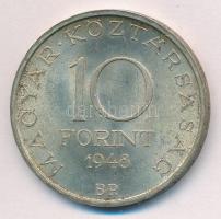 1948. 10Ft Ag "Széchenyi" T:AU patina Adamo EM2