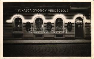 1940 Budapest VII. Suhi sörözője (tulajdonos Ifj. Suhajda György). Dohány utca 38. (EK)