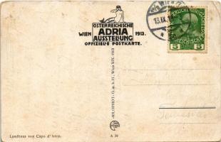 1913 Landhaus von Capo d'Istria. Oesterreichische Adria Ausstellung Wien. Offizielle Postkarte ...