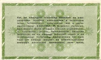 1946. 50.000AP alapnyomat kissé lefelé csúszva! T:I